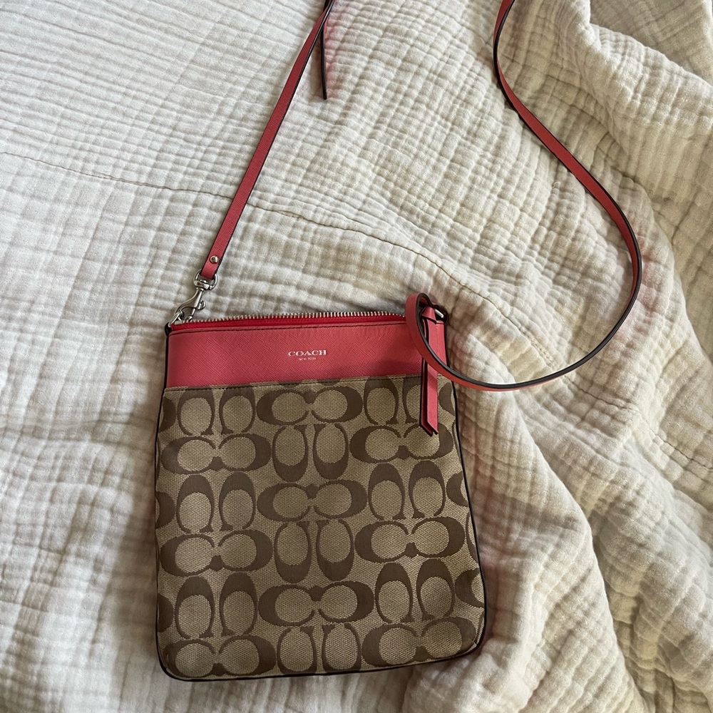Used Coach File Bag